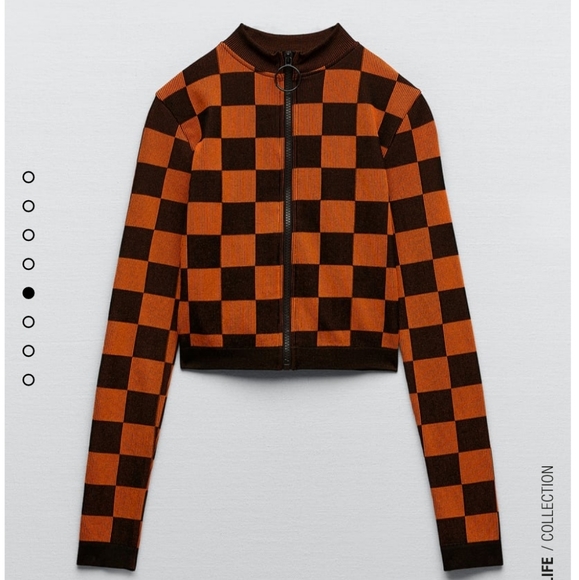 Zara Jackets & Blazers - High collar Jacket